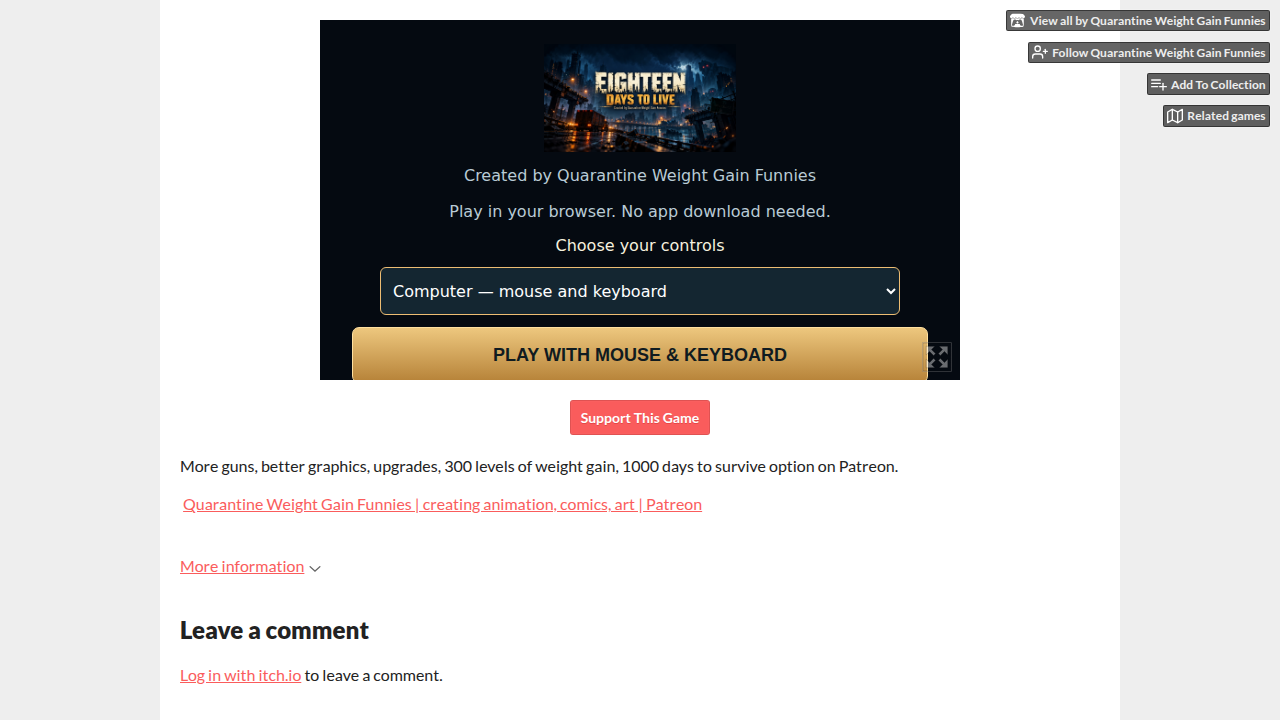18 Days to Live Demo