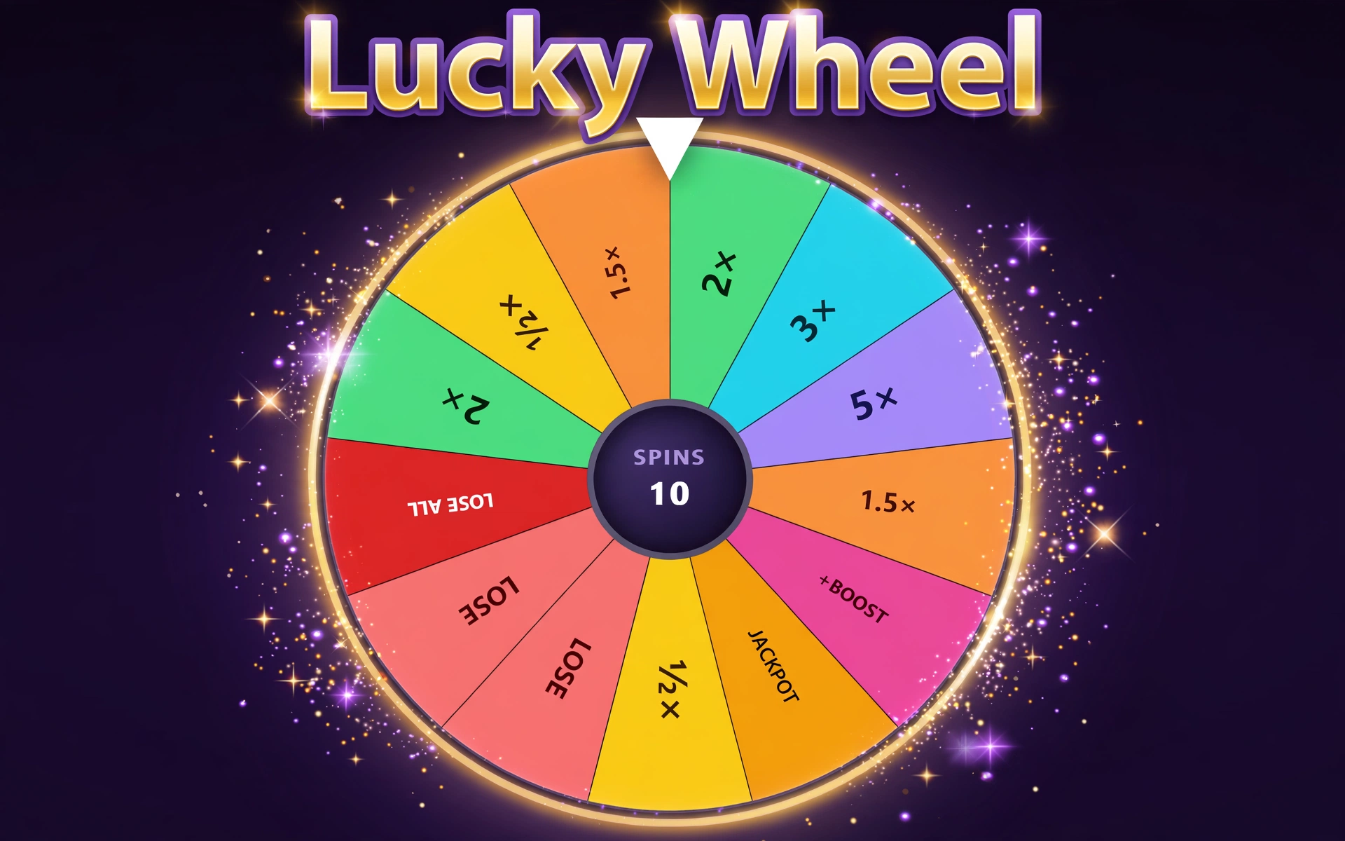 20 Second Lucky Wheel