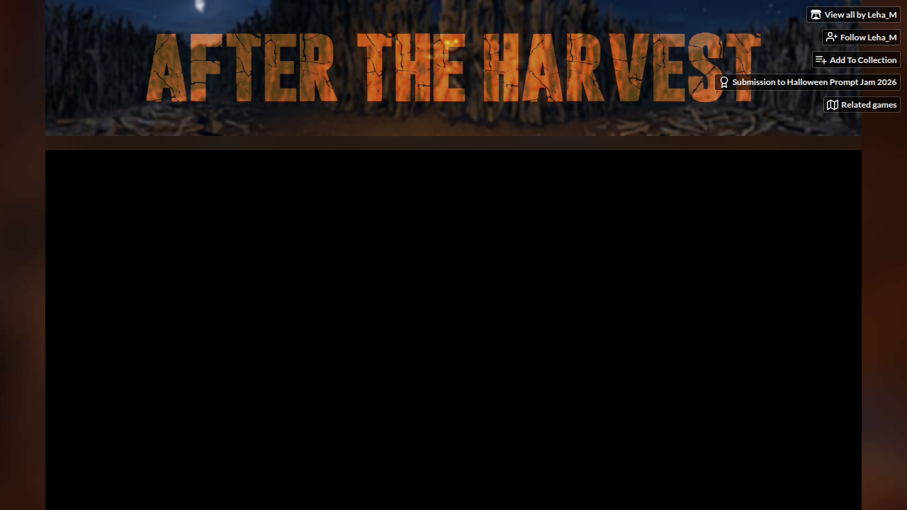 After the Harvest: 3D Horror Game