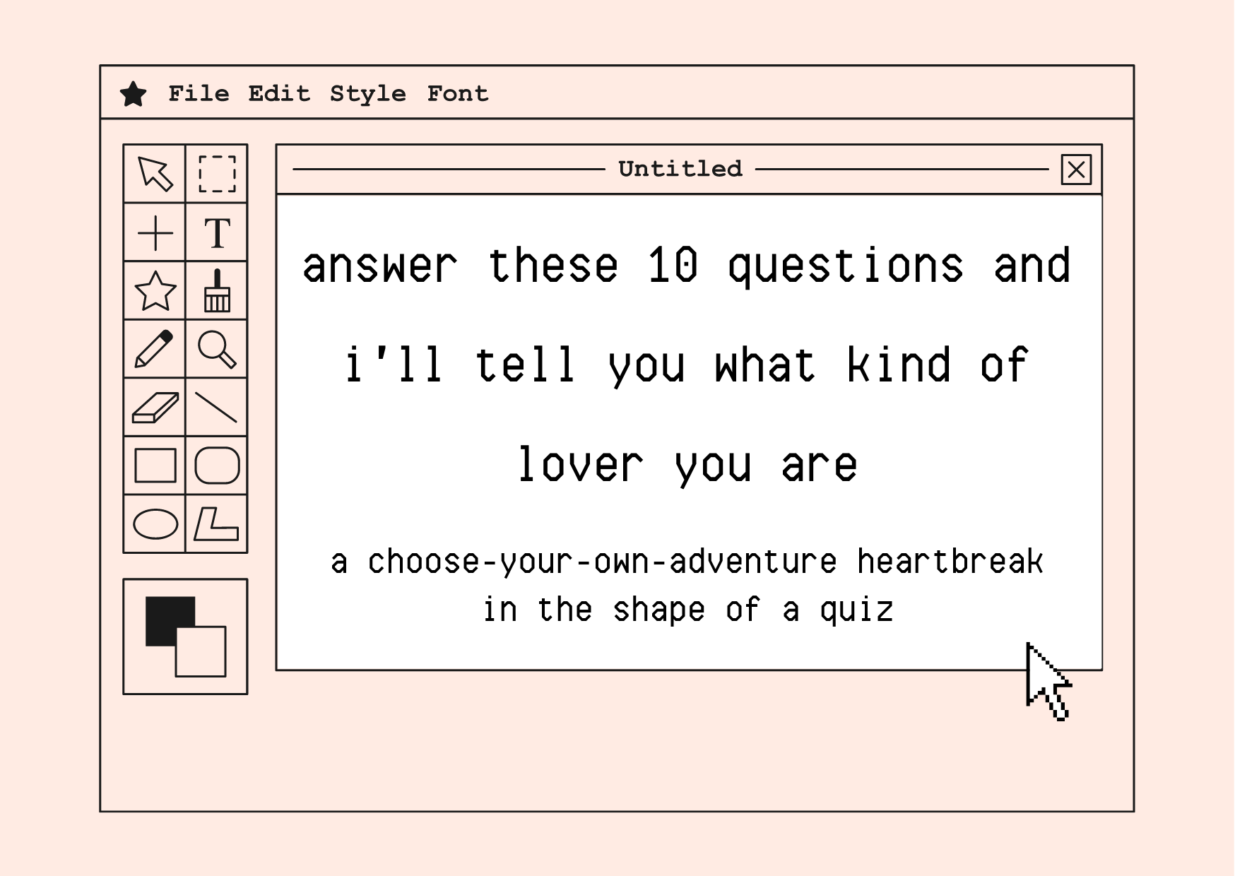 answer these 10 questions and i'll tell you what kind of lover you are