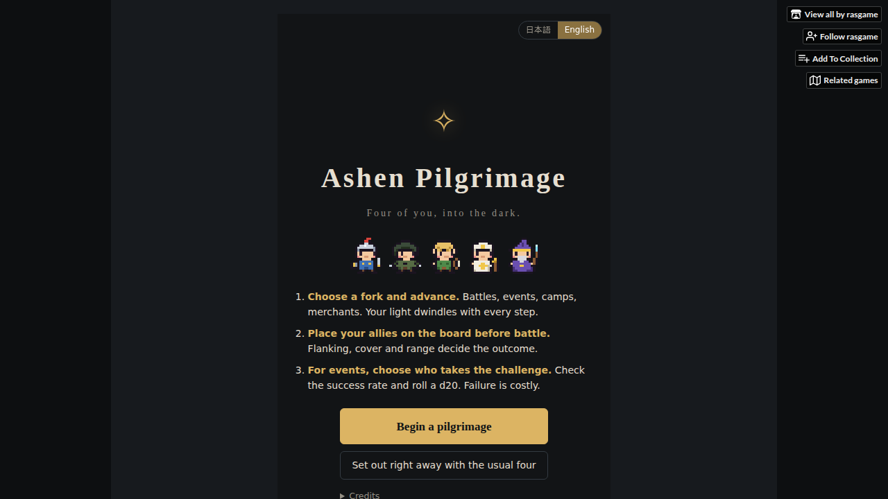 Ashen Pilgrimage