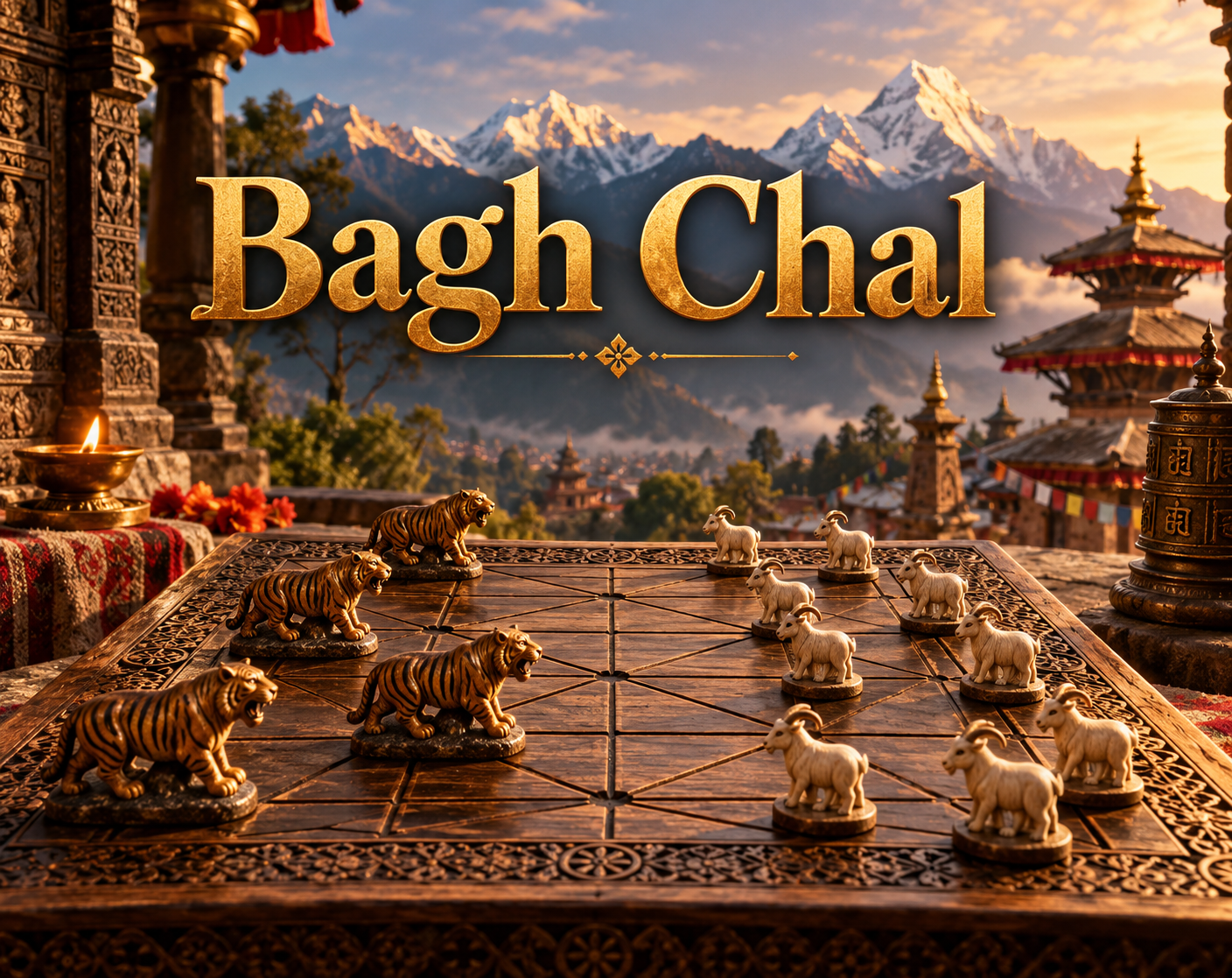 Bagh Chal — Tigres y cabras