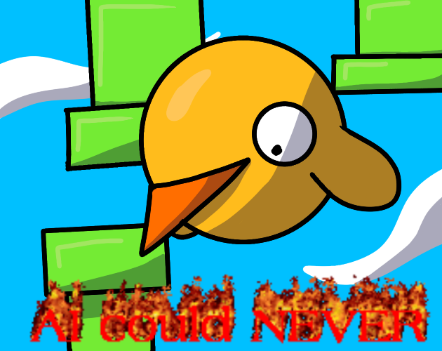 Bird flap: Better than AI