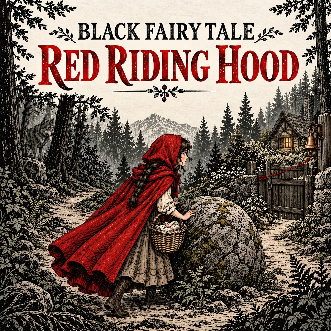 Black Fairy Tale: Red Riding Hood