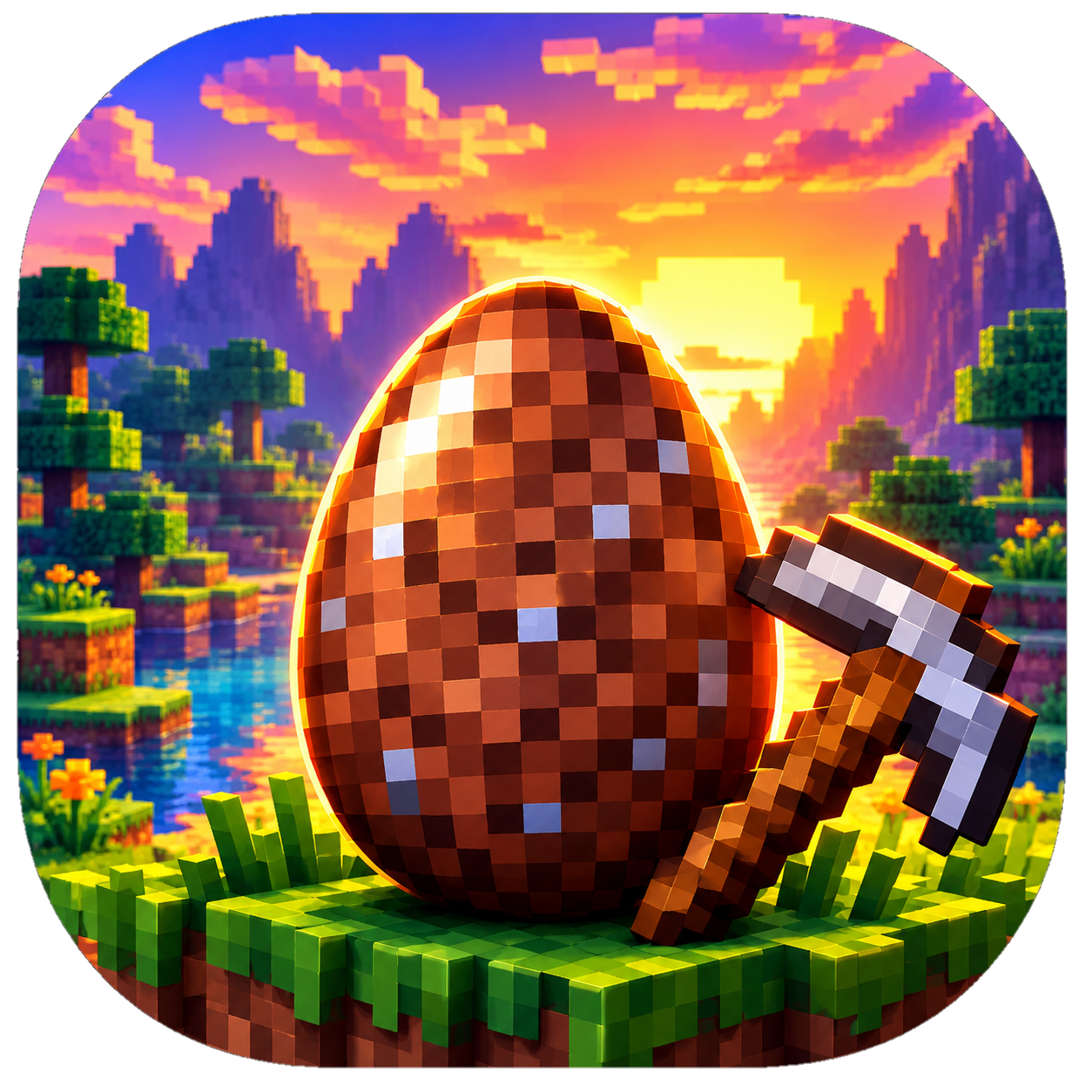 Blocky Egg Clicker
