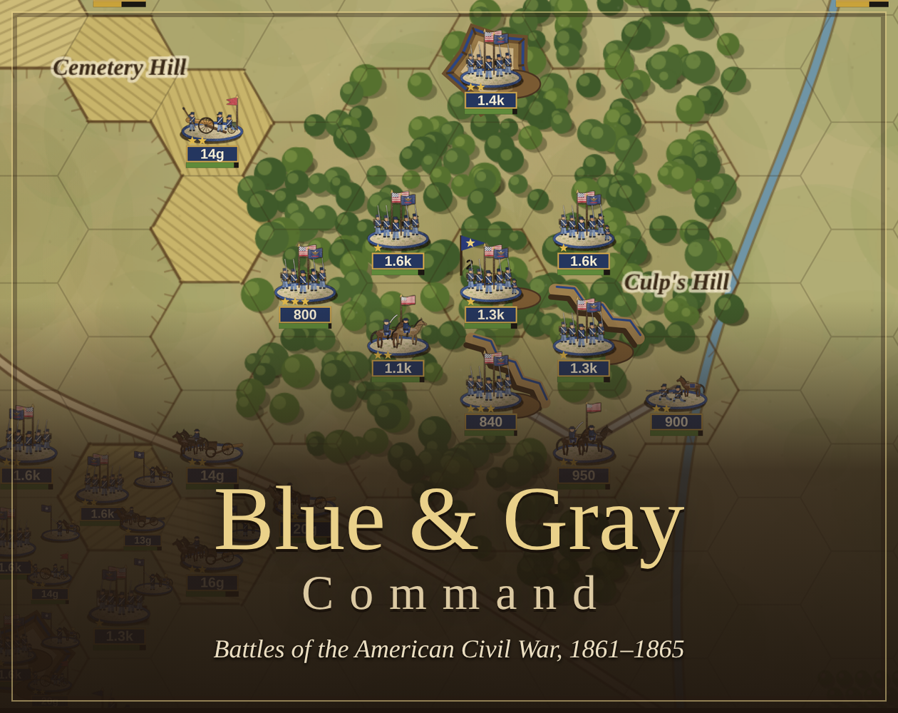 Blue and Gray Command: Battles of the American Civil War 1861-1865