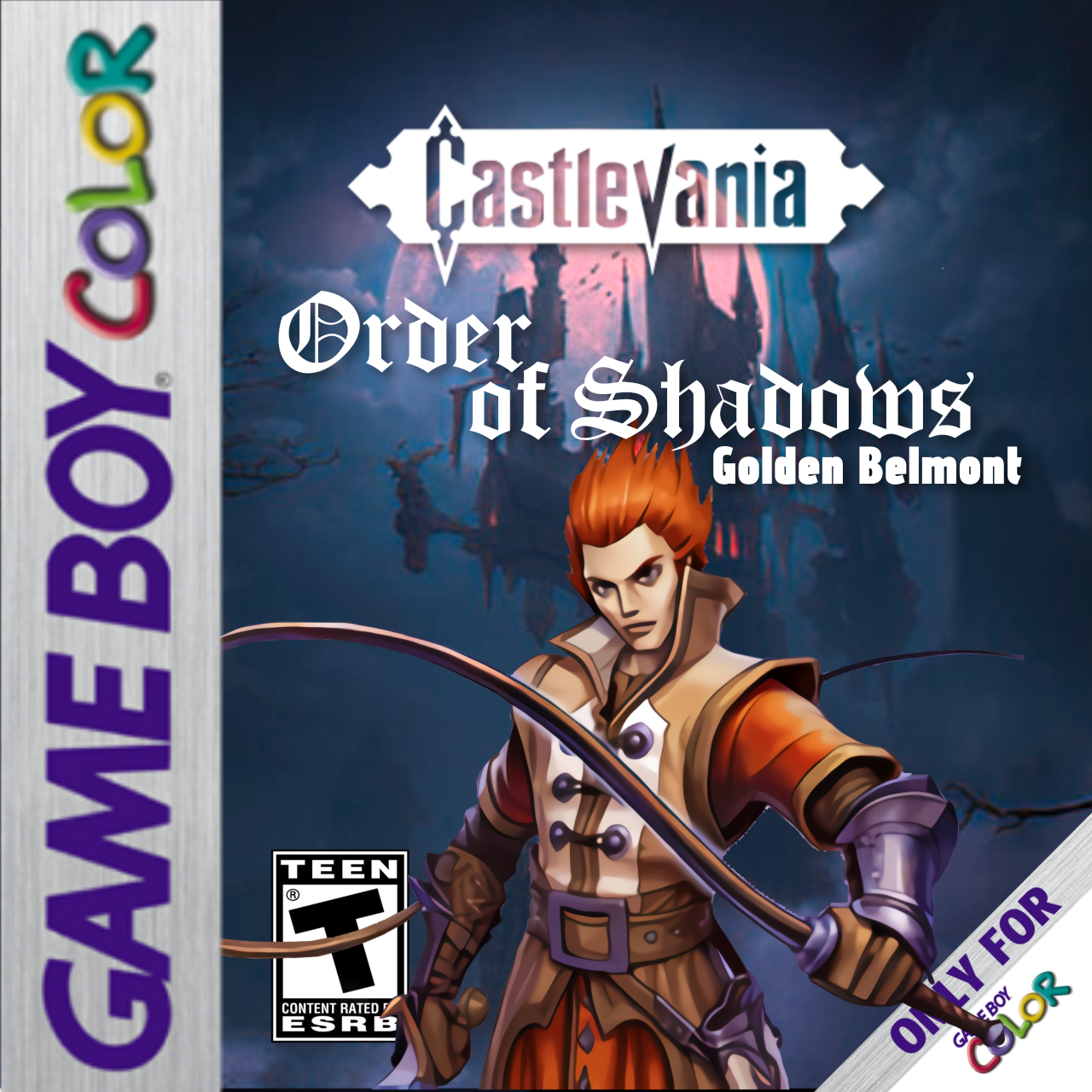 Castlevania Order of Shadows Golden Belmont