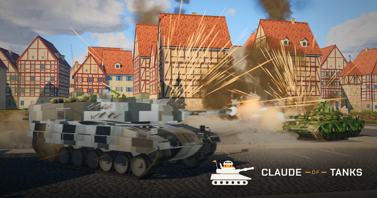 Claude of Tanks：無料ブラウザ戦車ゲーム