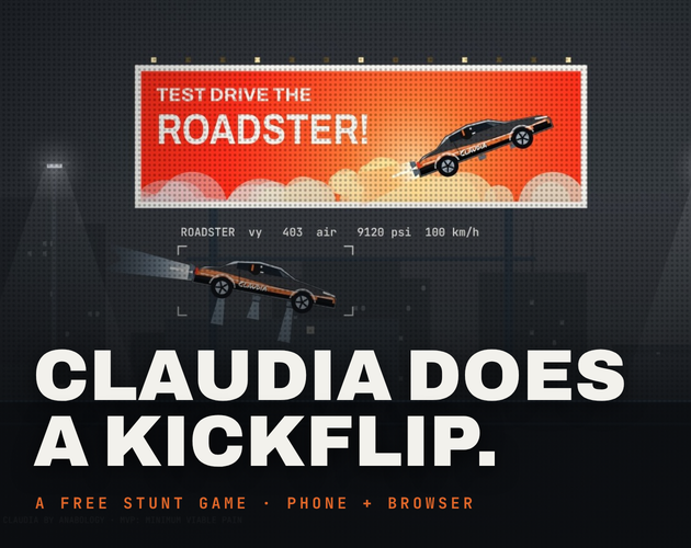 Claudia Does a Kickflip
