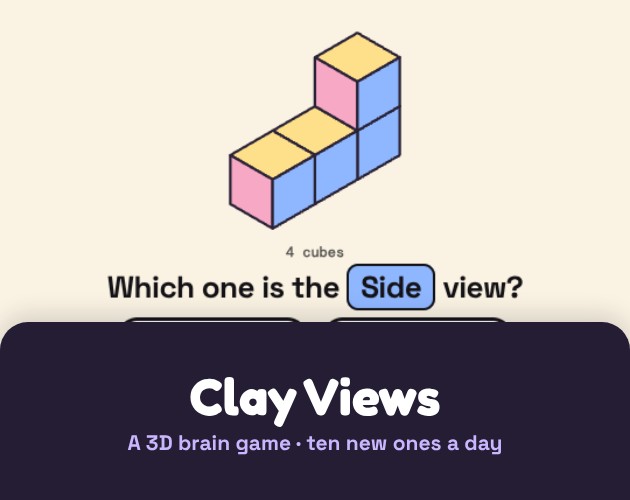 クレイビューズ：3D脳トレゲーム