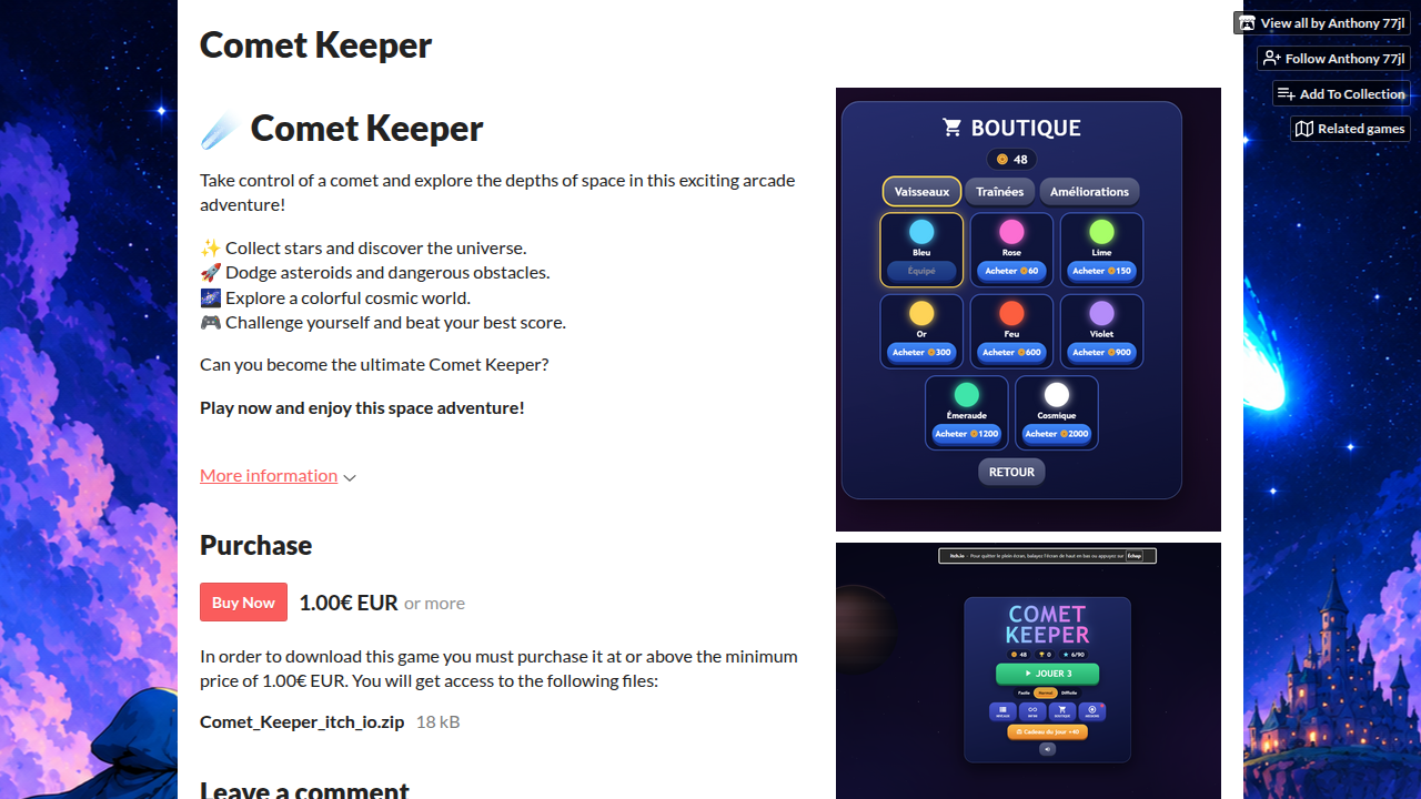 Comet Keeper