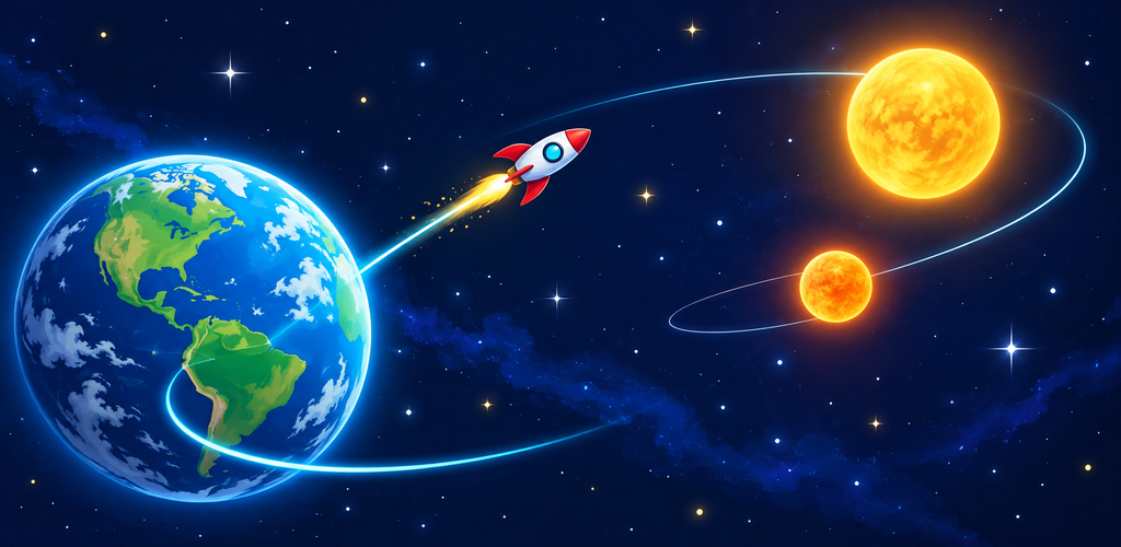 Cosmic Explorer: Orbit Rocket