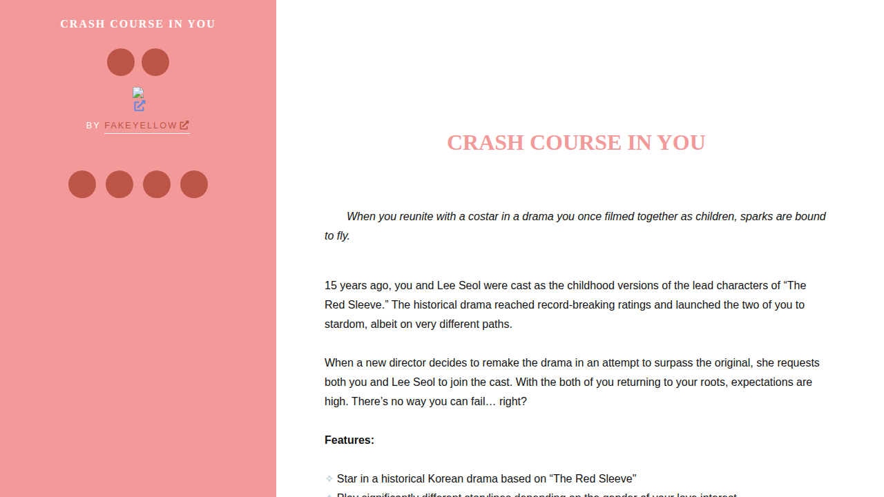 Crash Course in You