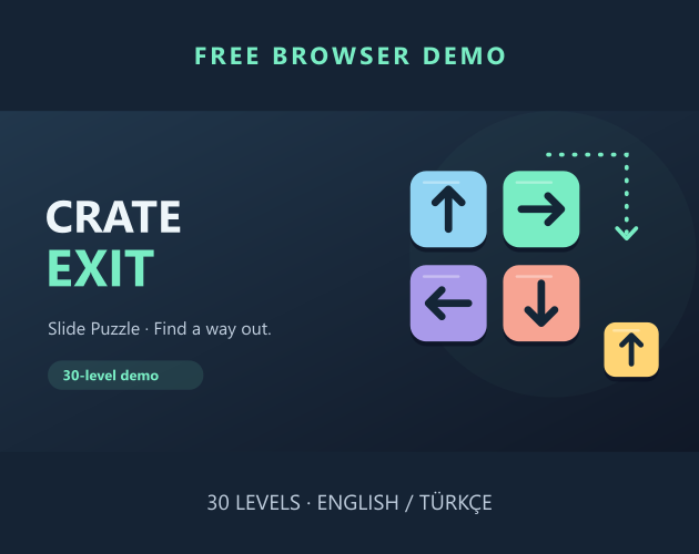 Crate Exit: Slide Puzzle