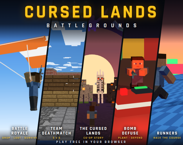 Cursed Lands: Story & Battlegrounds