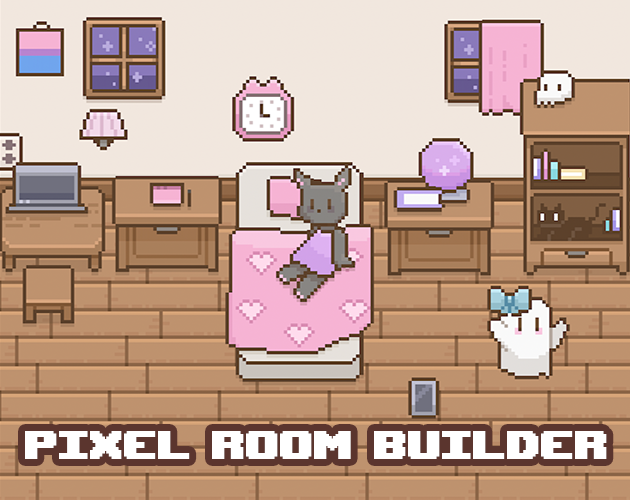 Cute Pixel Room Builder