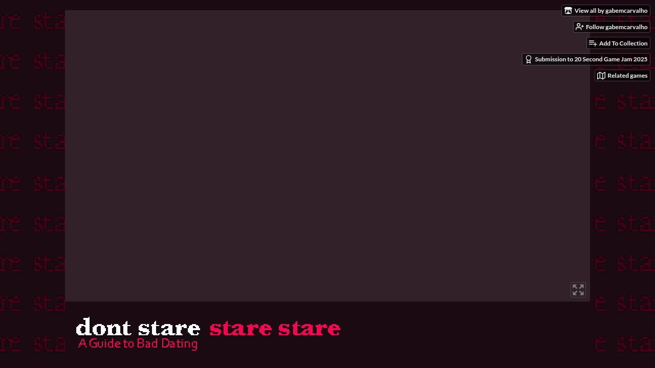 Don't Stare
