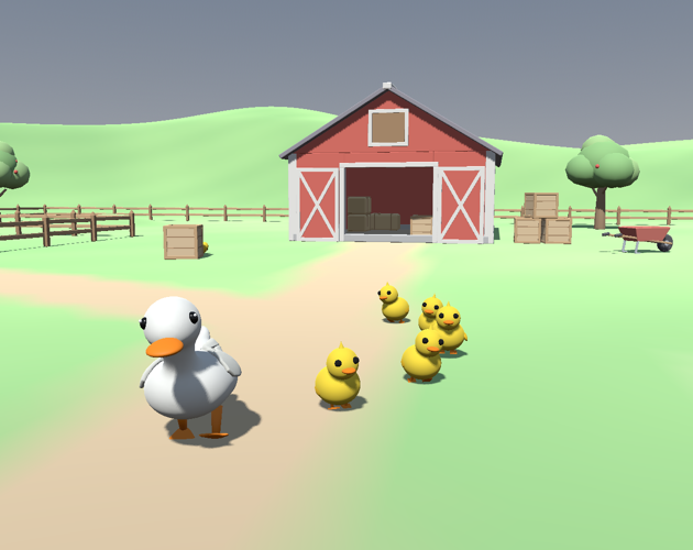 Duckling game