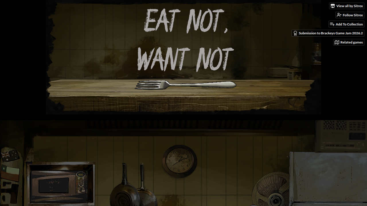 Eat not, Want not