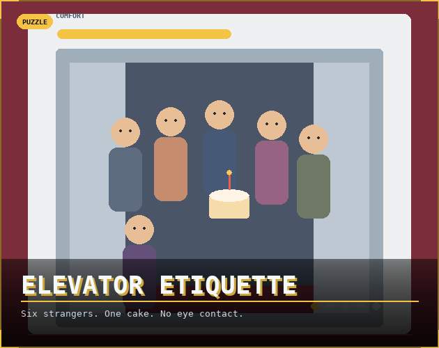 ELEVATOR ETIQUETTE