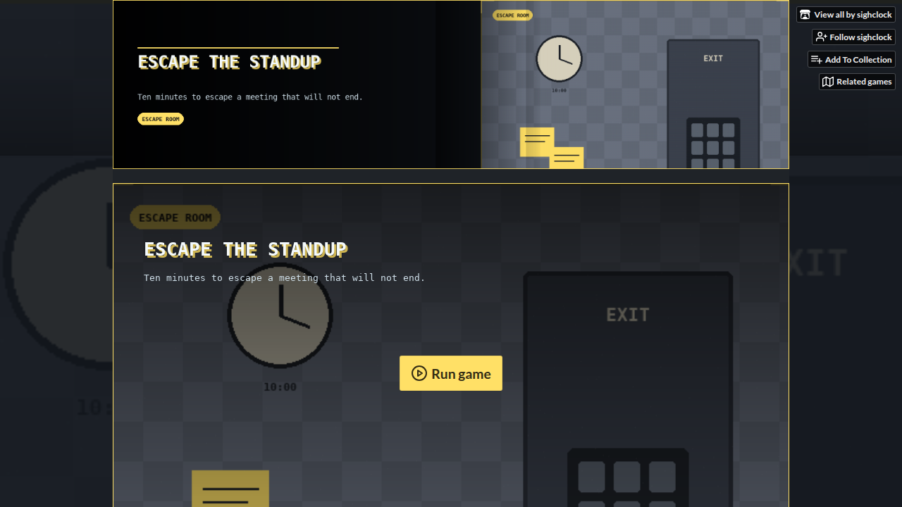 ESCAPE THE STANDUP