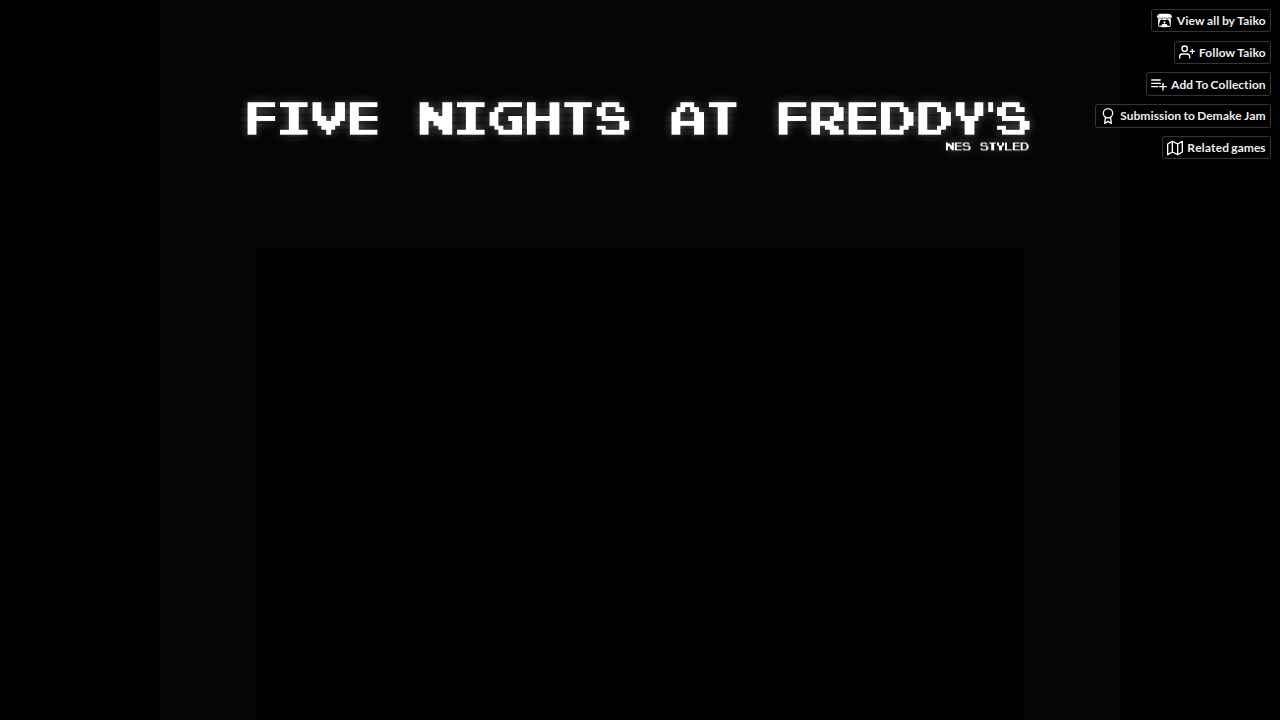 Five Nights at Freddy's NES STYLED