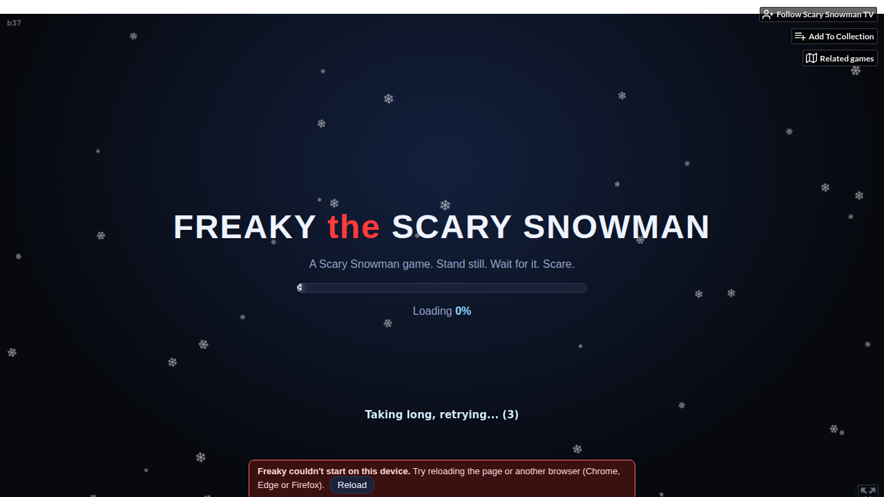 Freaky the Scary Snowman