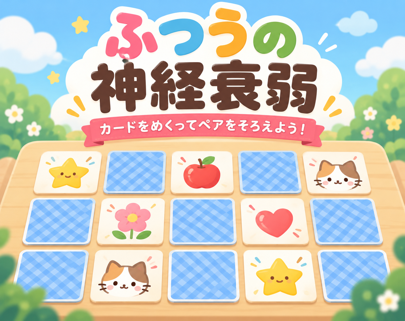 ふつうの神経衰弱