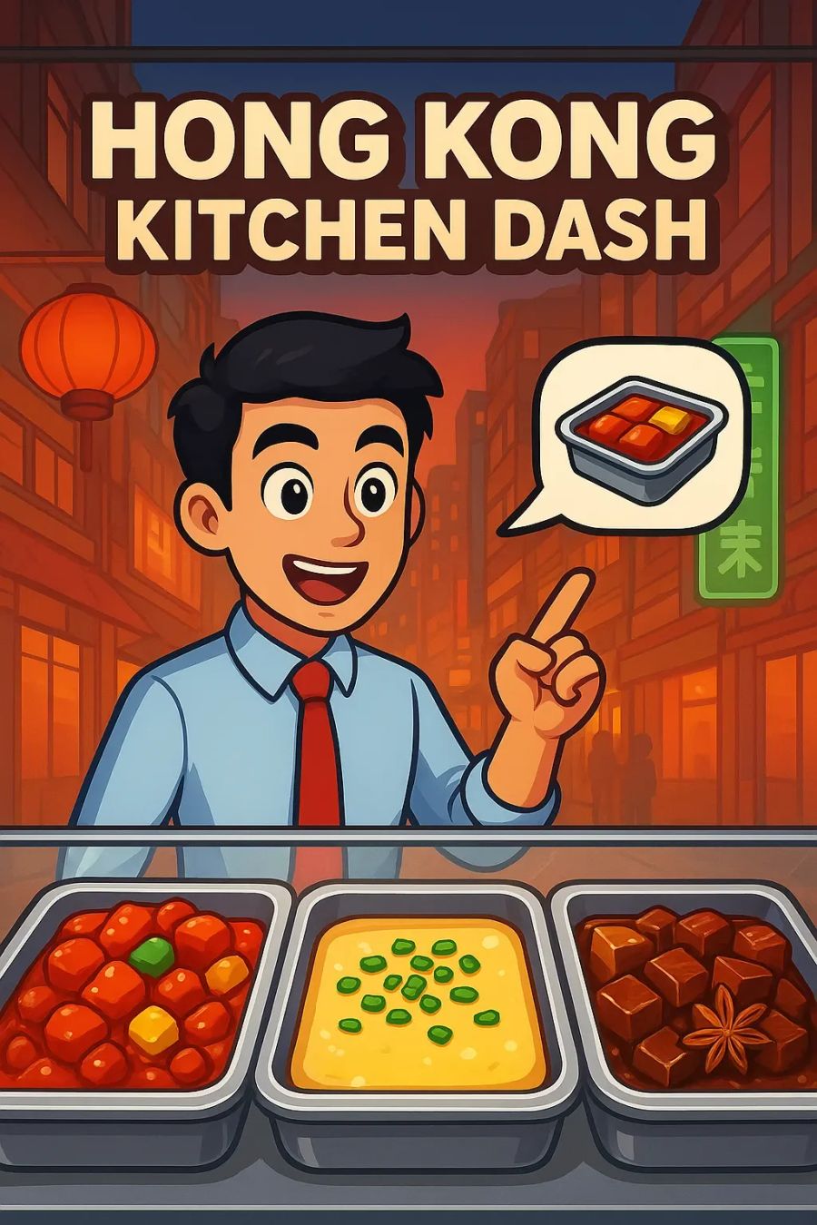 Hong Kong Kitchen Dash by Meowkeki