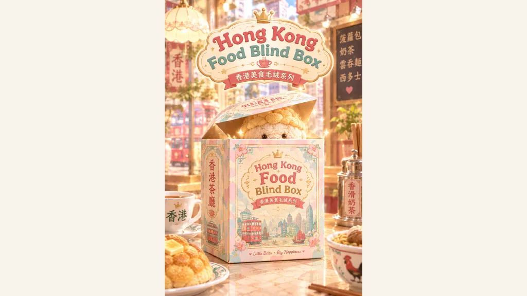 Hong Kong Food Blind Box by sumomot3