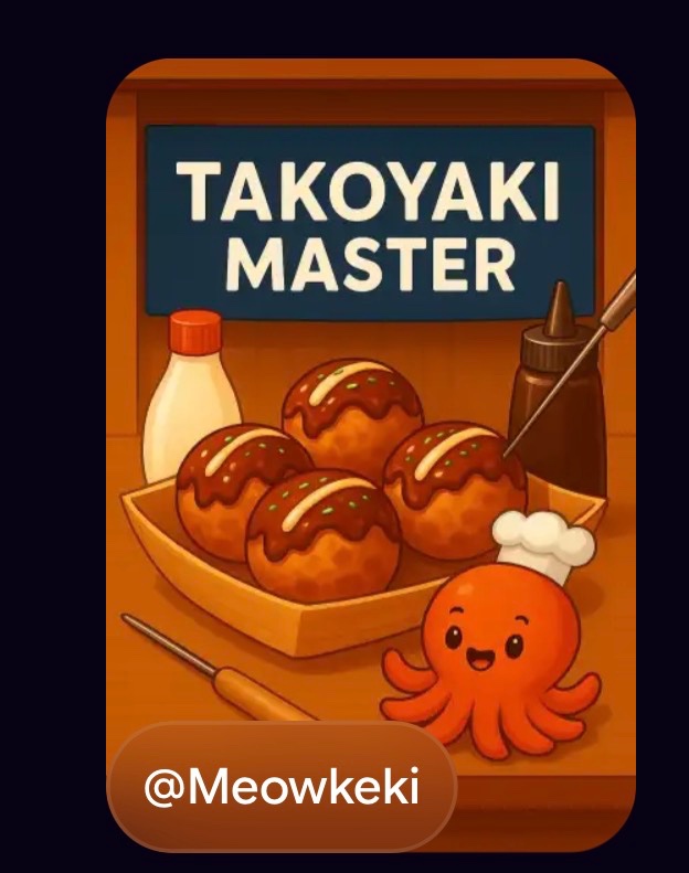 Takoyaki Master by Meowkeki