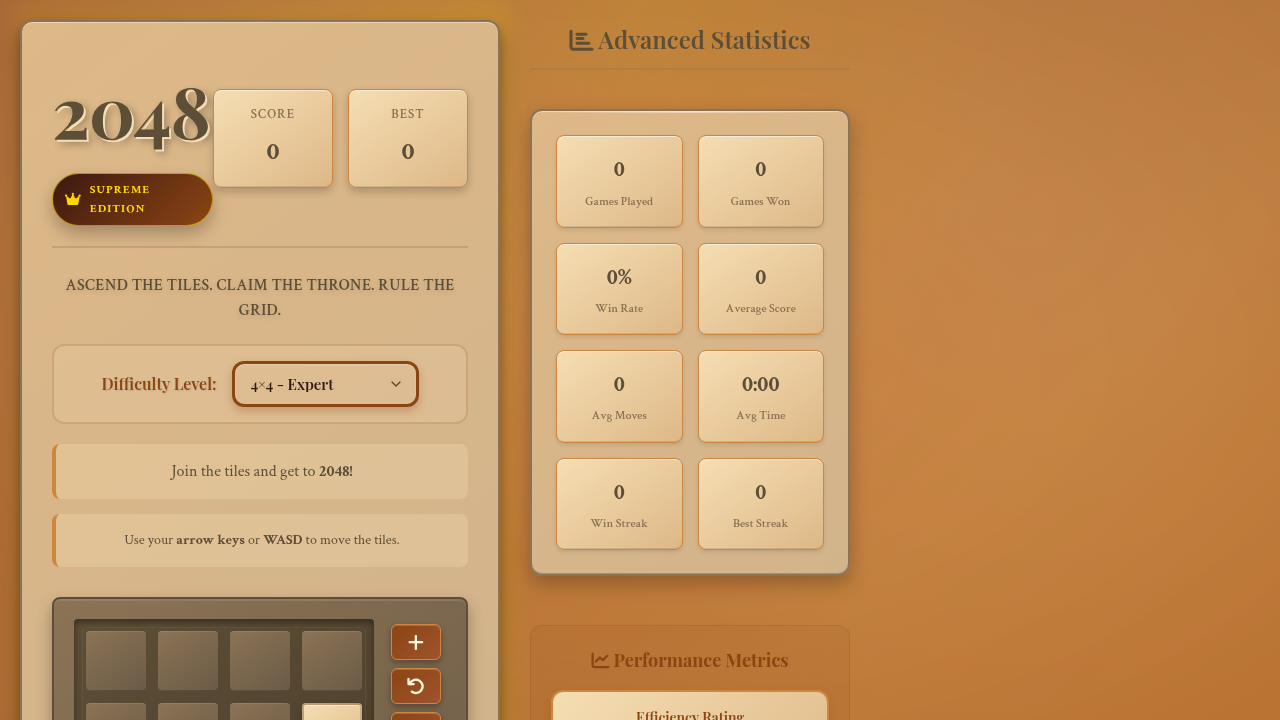 2048 Professional - The Ultimate Tile Game