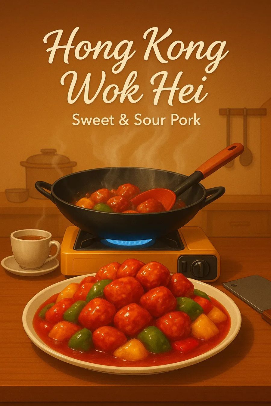 Sweet & Sour Pork Kitchen