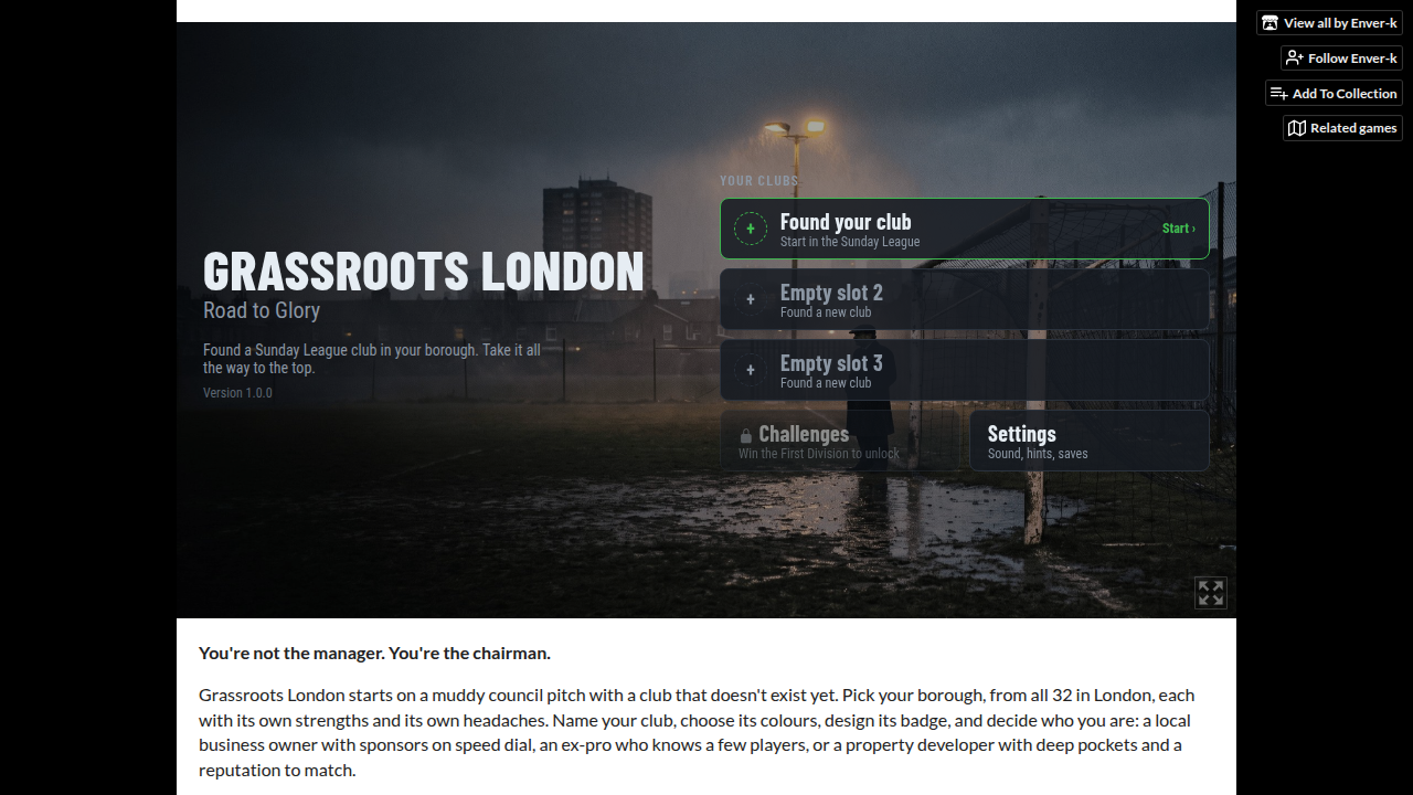 Grassroots: London