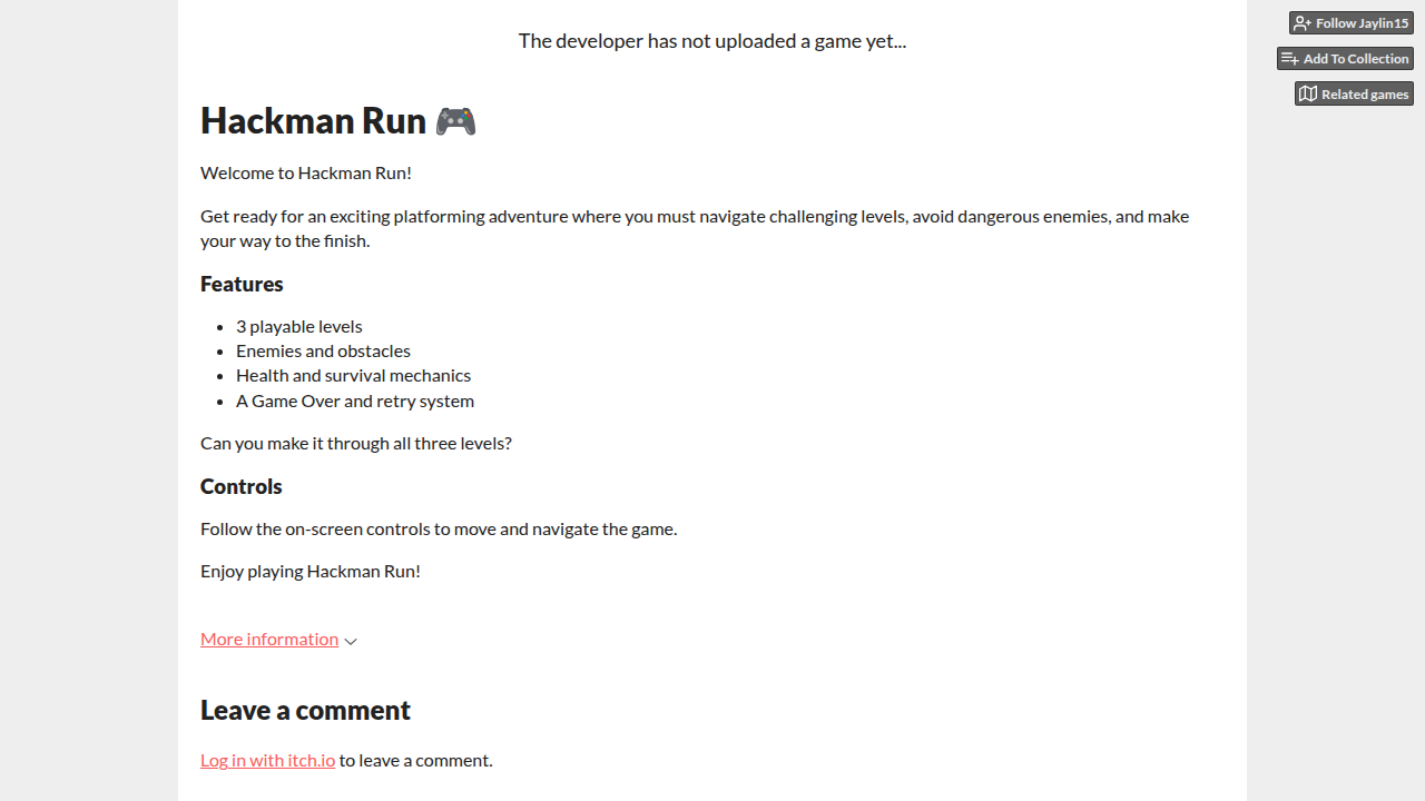 HACKMAN RUN