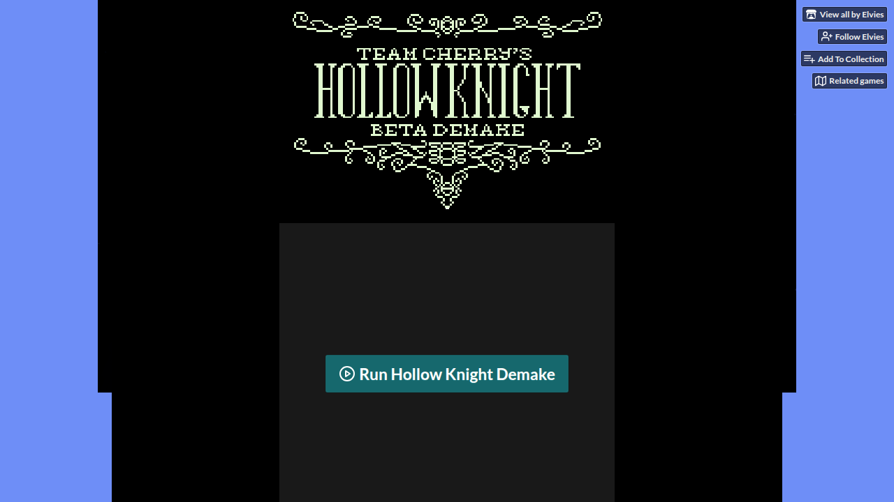 Hollow Knight Beta [Gameboy Demake]