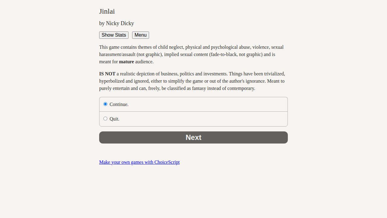 Jinlai | Domineering CEO Simulator