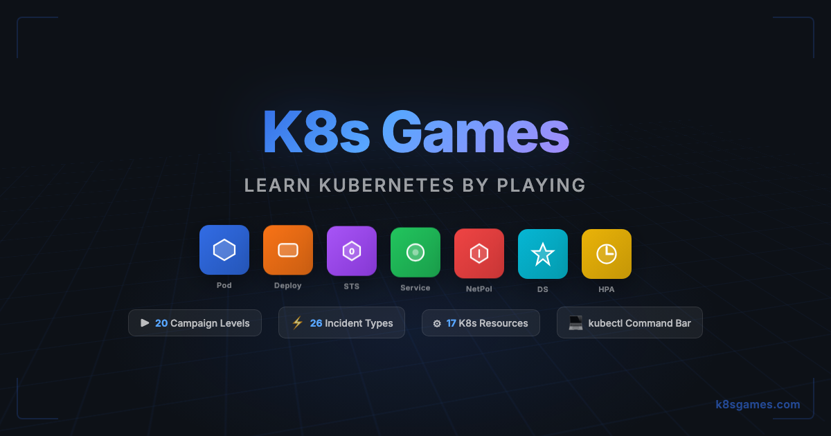 K8s Games：遊んで学ぶKubernetes