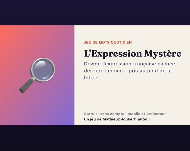 L'Expression Mystère
