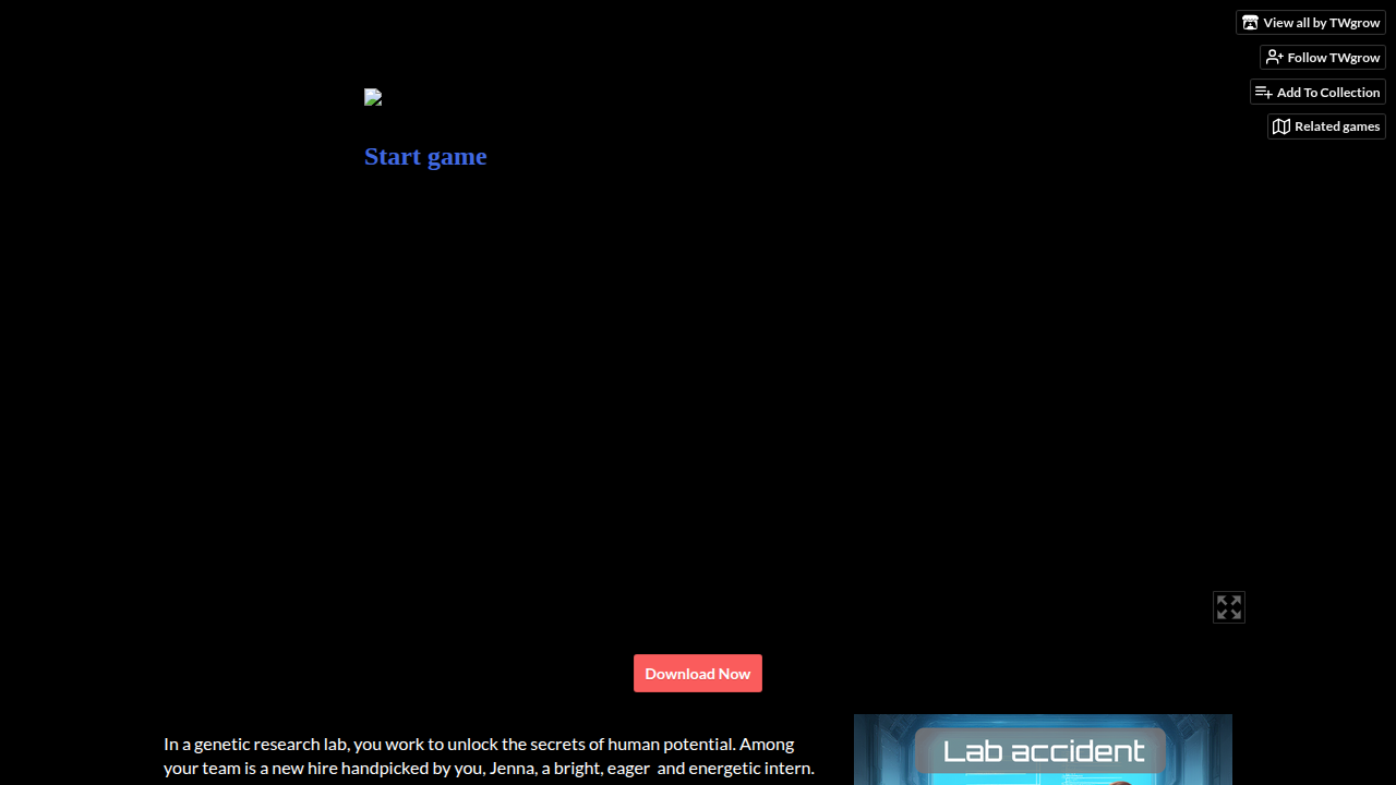 Lab accident