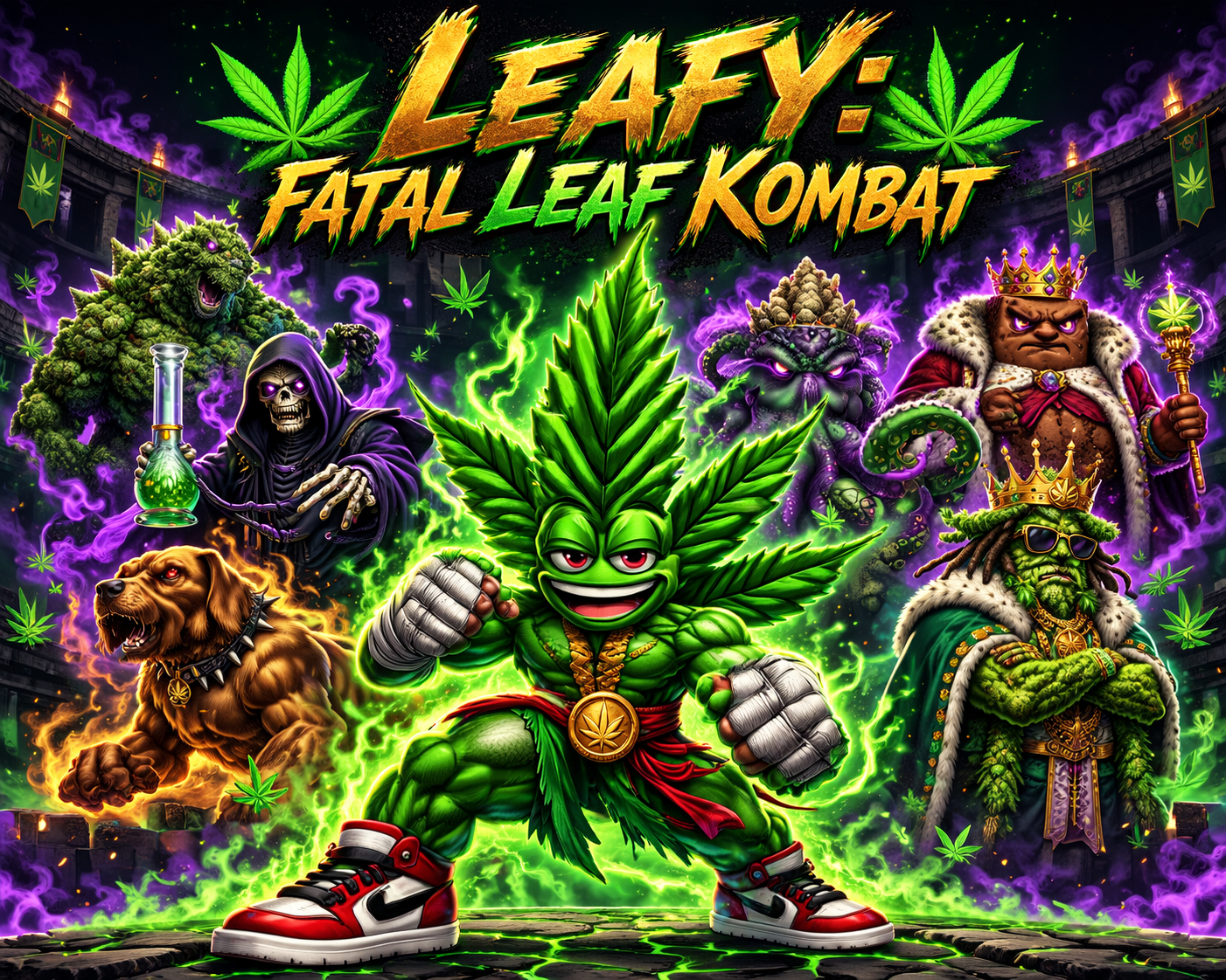 Leafy: Fatal Leaf Kombat (PC version)