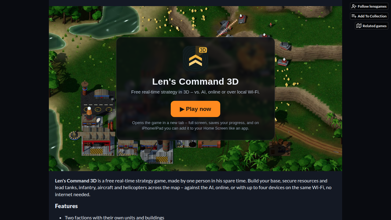 Len's Command 3D