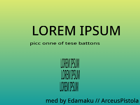 LOREM IPSUM - Worst Game Jam