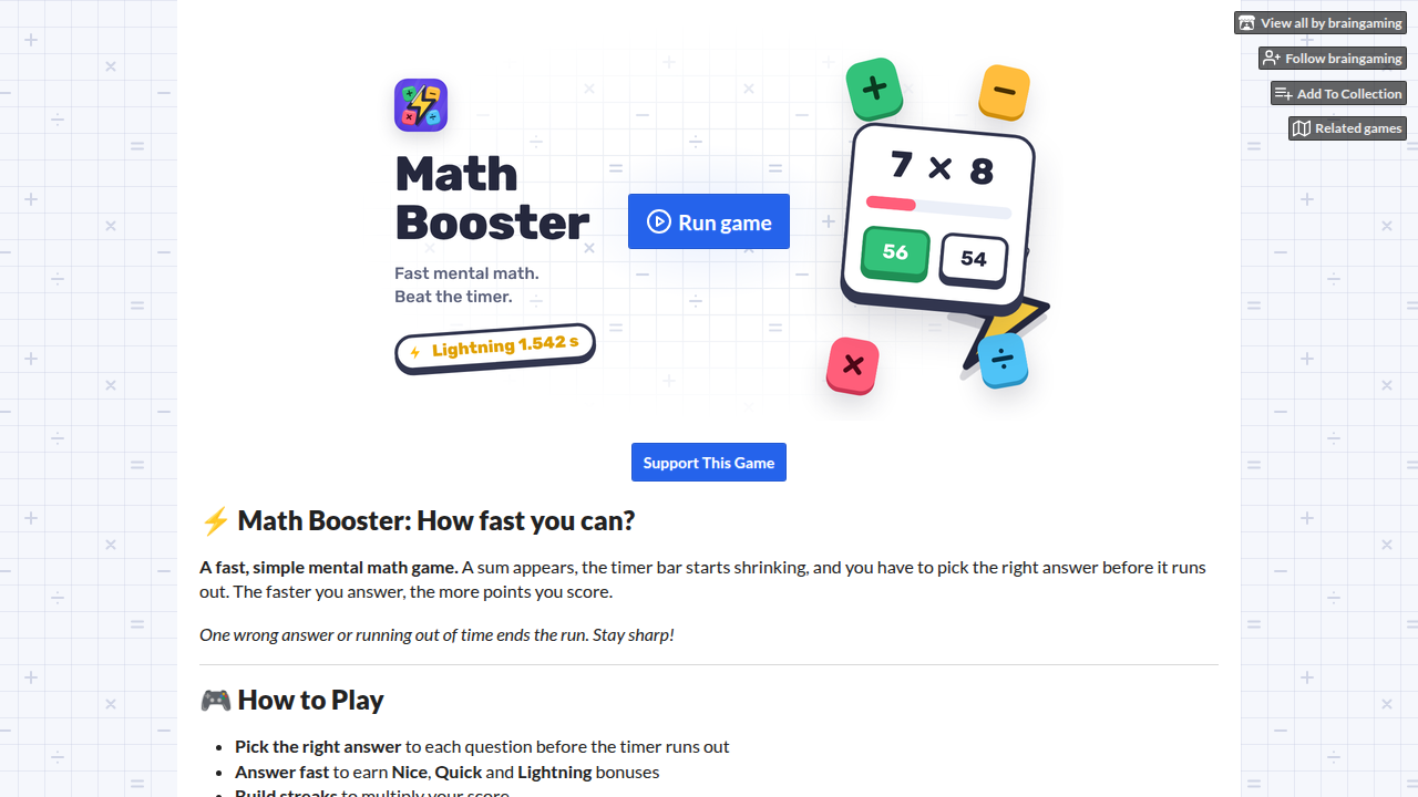 Math Booster
