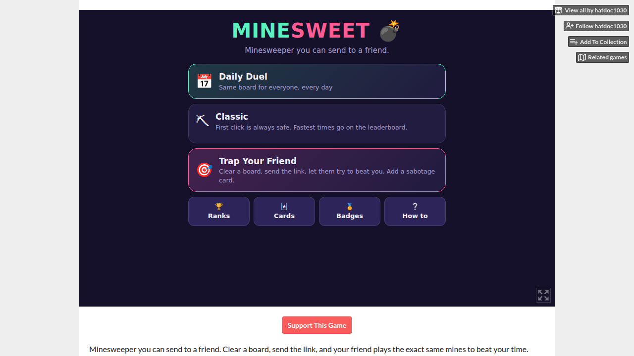 Minesweet