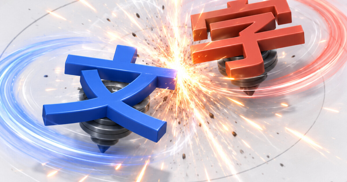 文字ブレード