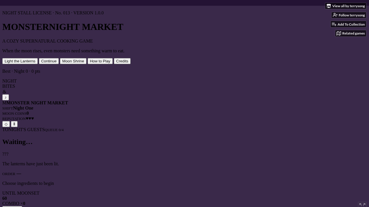 Monster Night Market