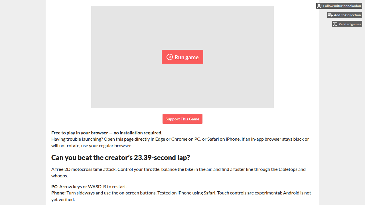 MX Jump Challenge — Free Test v0.17