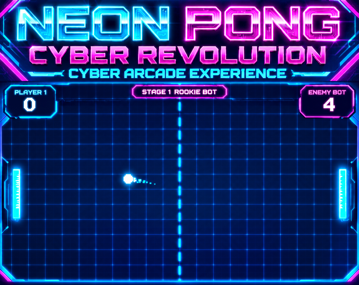 NEON PONG: CYBER REVOLUTION