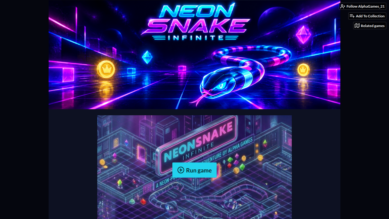 Neon Snake Infinite